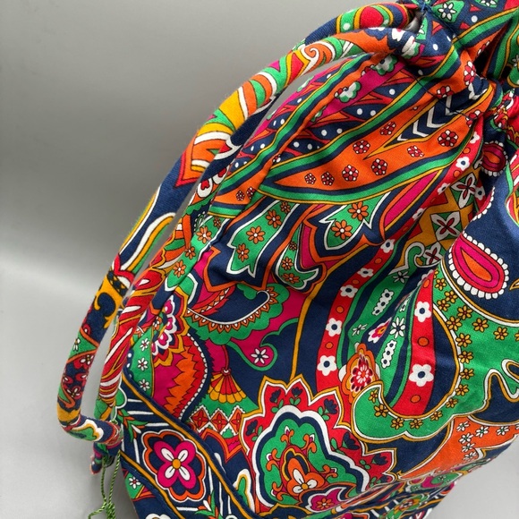 Vera Bradley Ditty Venetian Paisley Multicolor Water Resistant Travel Toiletry - Picture 3 of 9
